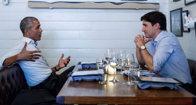 Obama Sets Up Bromantic Dinner With Canadian Prime Minister