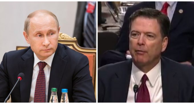 Putin Offers Comey Asylum in Russia if Former FBI Director is Charged with Crime