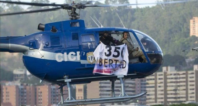 Helicopter Carries out Bizarre Attack on Supreme Court in Venezuela
