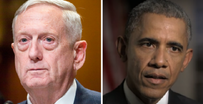 Defense Sec. Mattis Places Hold on Obama Recruitment Plan