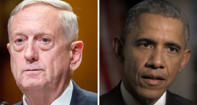 Defense Sec. Mattis Places Hold on Obama Recruitment Plan