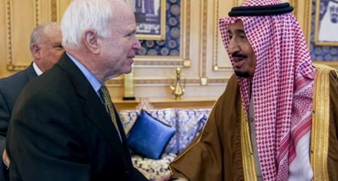 McCain Institute Backers: Saudis, Rothschilds, Soros