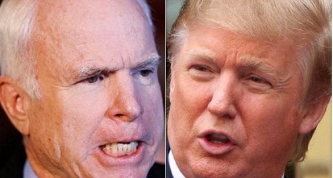 McCain Slams Trump From Hospital Bed