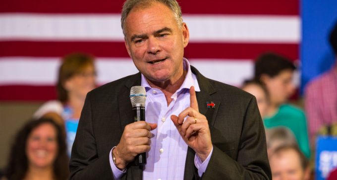 Sen. Tim Kaine Calls Donald Trump Jr. Meeting ‘Treason’