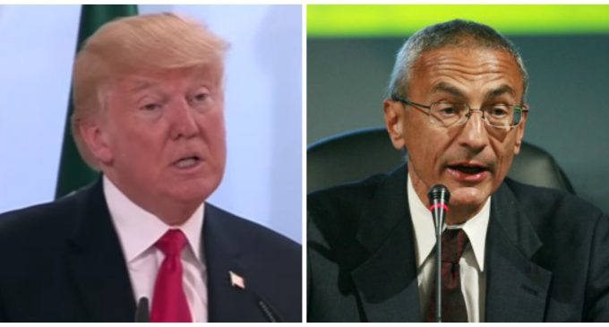 Trump: ‘Everyone’ at G20 Talking About Podesta not Giving DNC Server to Authorities