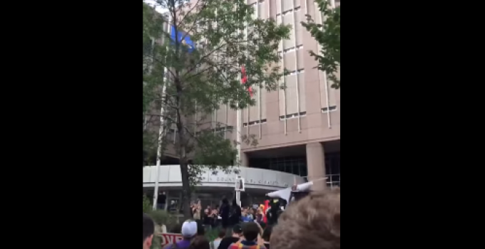 Antifa Flag Raised Over Minnesota County