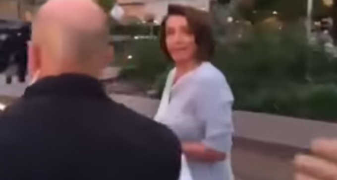 (Video) Pelosi Confronted, Told ‘Prison Time is Coming’