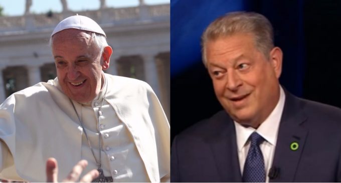 Al Gore: ‘Because of Pope Francis I Could Become A Catholic’, Believing in “Global Warming’ is ‘Glorifying to God’