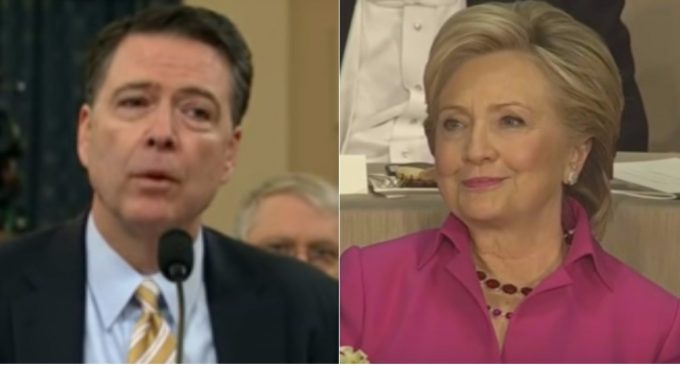 Senate Letter: Comey Exonerated Hillary Before FBI Investigated Her