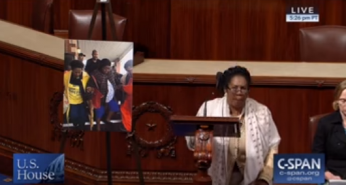 Democrat Shirley Jackson Lee Kneels in Congress in “Honor” of NFL