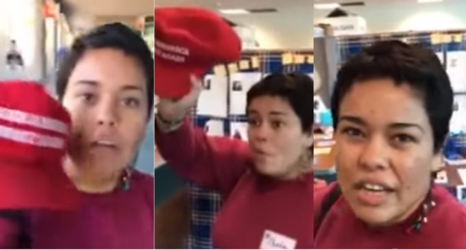 Woman Steals MAGA Hat, Reports Man for ‘Encouraging Genocide’