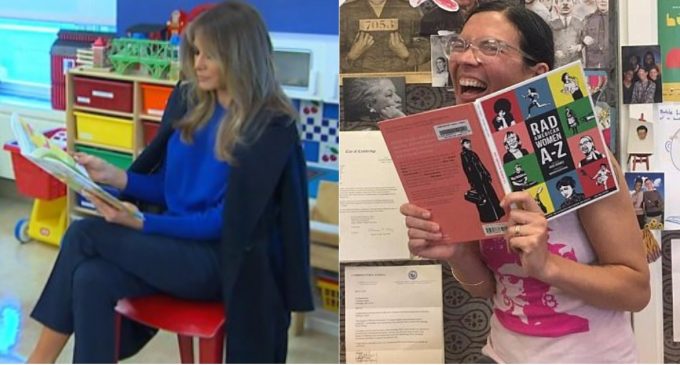 School Librarian Rejects Melania Trump’s Book Donations