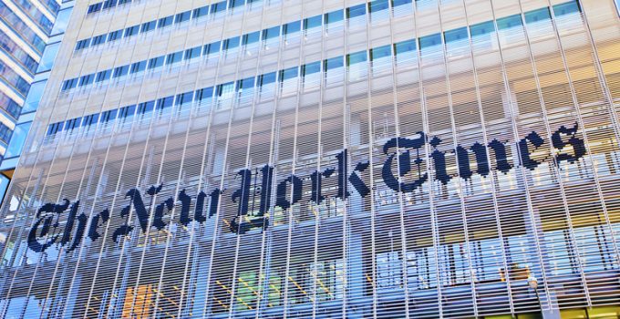 Conservative Publisher: NYT Pushed Us Off Their Bestseller List Despite Sales Numbers