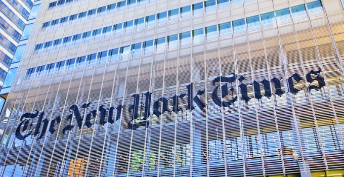 Conservative Publisher: NYT Pushed Us Off Their Bestseller List Despite Sales Numbers