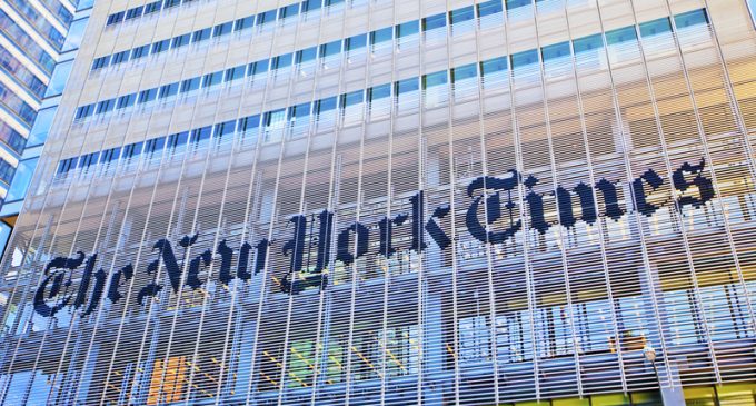 Conservative Publisher: NYT Pushed Us Off Their Bestseller List Despite Sales Numbers