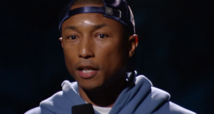 Pharrell Williams: The ‘Real Enemy’ is on ‘This Side of the Wall’