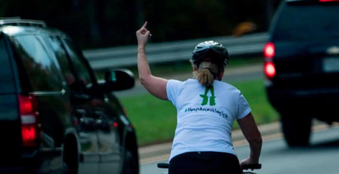 Govt Contractor Who Flipped President Trump’s Motorcade Meets Her Fate