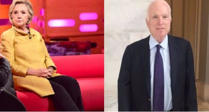 Report: Hillary Clinton and John “Songbird” McCain Under Court Surveillance