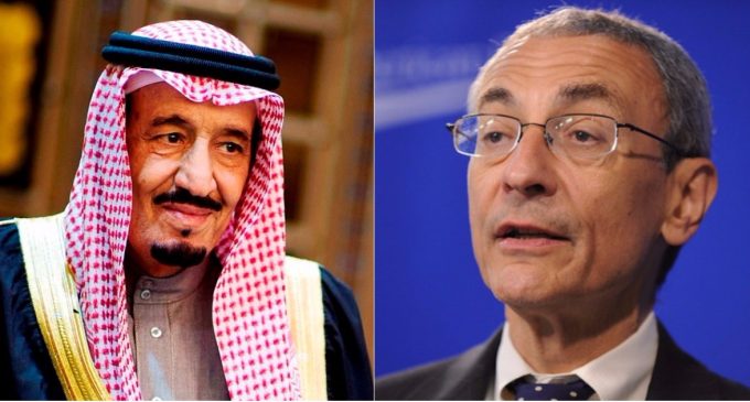 Saudi Arabian Anti-Corruption Sweep Nets…the Podesta Group?