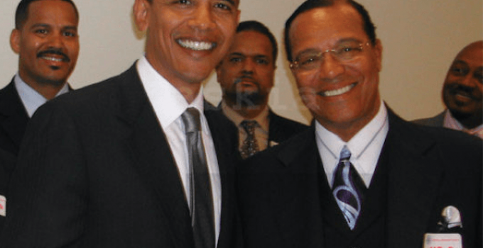 Suppressed Photo of Obama, Farrakhan Surfaces After 13-Year Cover-up