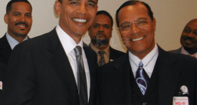 Suppressed Photo of Obama, Farrakhan Surfaces After 13-Year Cover-up