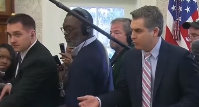 President Trump Kicks CNN Reporter Jim Acosta Out of White House