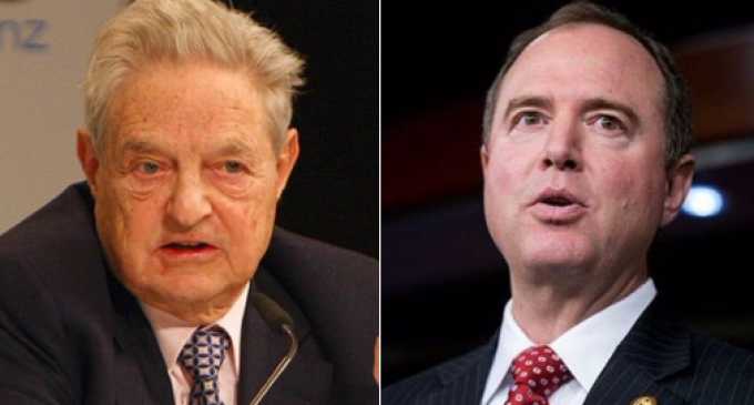 Rep. Schiff Caught Pocketing Soros Money