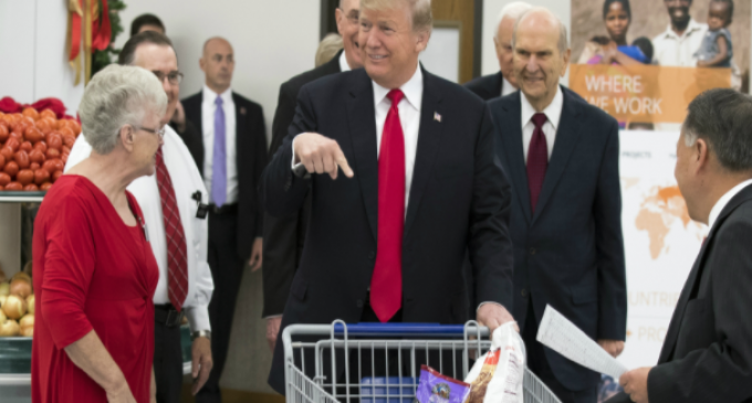 Trump Unveils New ‘Blue Apron-Style’ Food Stamp Program
