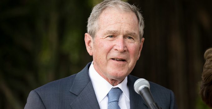 Bush: Trump ‘Makes Me Look Pretty Good’