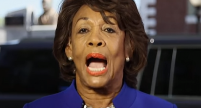 Waters: Trump Questioning My IQ Is ‘Racist’
