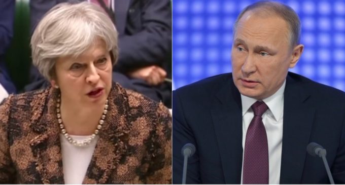 Russia Threatens Britain Over Theresa May’s 24-Hour Ultimatum