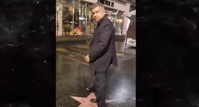 George Lopez ‘Pees’ on Trump’s Hollywood Star