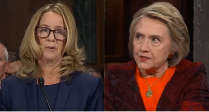 The Christine Blasey Ford, Hillary Clinton Connection