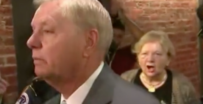 Lindsey Graham Slams Kavanaugh Protester: ‘Why Don’t We Dunk Him in Water and See if He Floats?’