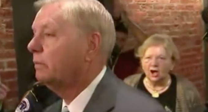 Lindsey Graham Slams Kavanaugh Protester: ‘Why Don’t We Dunk Him in Water and See if He Floats?’