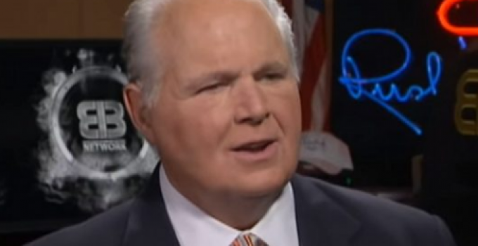 Limbaugh: The West is ‘Coasting’ on the ‘Capital of Past Generations’