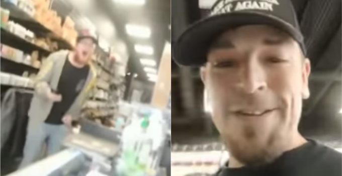 Store Clerk Goes Ballistic, Assaults Man Wearing Pro-Trump Shirt