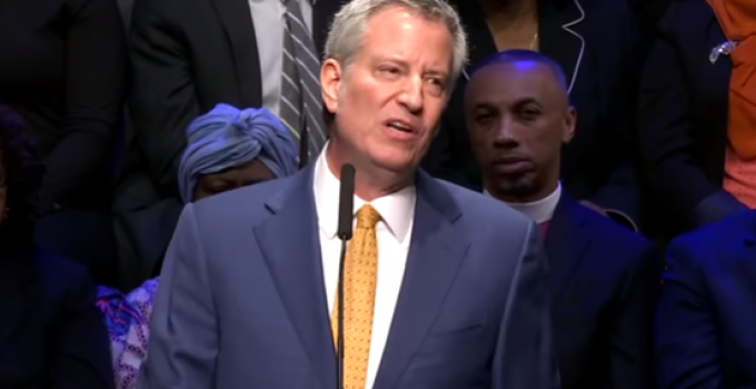 Mayor de Blasio Announces Plans to Seize Private Property