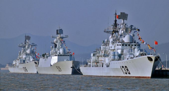 US Accuses China of Preparing for WWIII as 100 ships are Deployed to Disputed Waters
