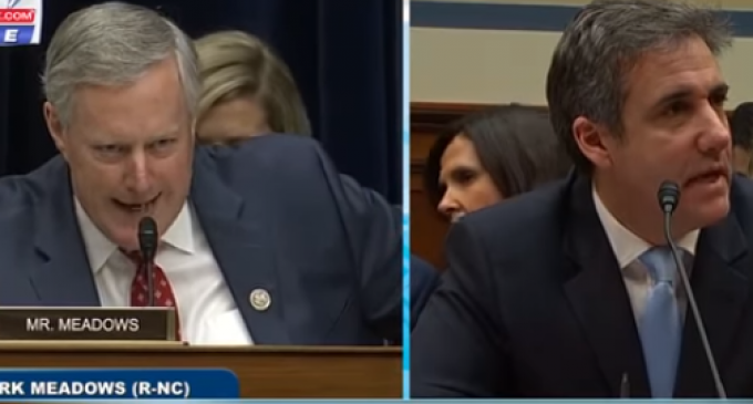 Rep. Meadows Busts Cohen Making Another False Statement to Congress