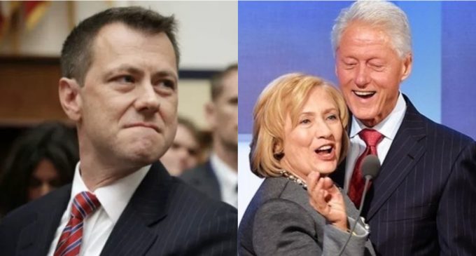 Strzok: DOJ, Clinton Lawyers Agreed to Not Investigate Clinton Foundation Emails, FBI Conceded