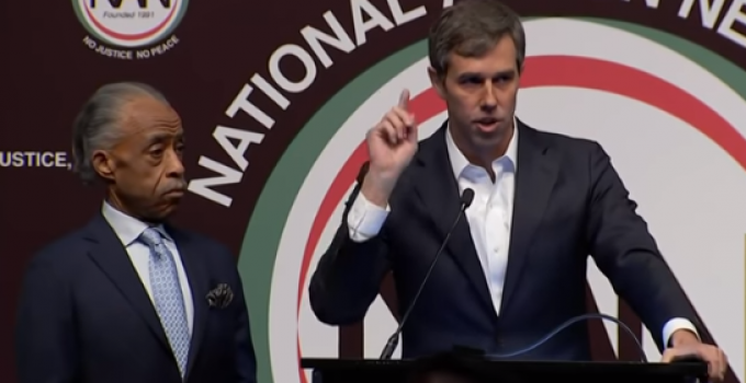 O’Rourke: ‘Absolutely’ I Would Sign Slavery Reparations Bill into Law