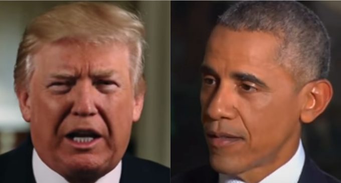 Trump Tweets Claim Obama Colluded with Foreign Power to Spy on 2016 Campaign
