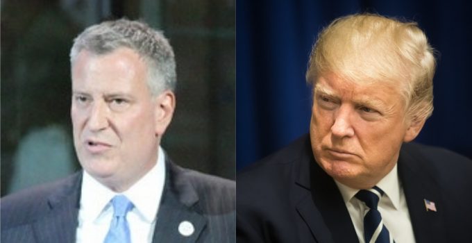 De Blasio Vows to Sue Trump Admin for Sanctuary City Plan, Calls it ‘Illegal’