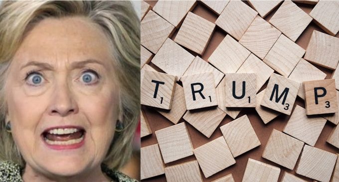 Hillary Goes After Scrabble Board Game for Using ‘Trump Words’