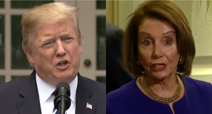 President Trump Blasts Nancy Pelosi, Blows up Infrastructure Meeting