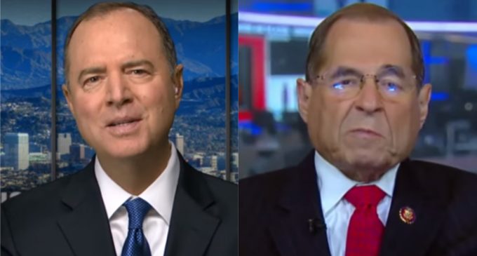 Nadler, Schiff: Trump is an ‘Unindicted Co-conspirator’ Who has Committed High Crimes and Misdemeanors