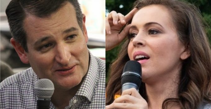 Sen. Cruz Accepts Alyssa Milano’s Challenge to Debate Gun Violence