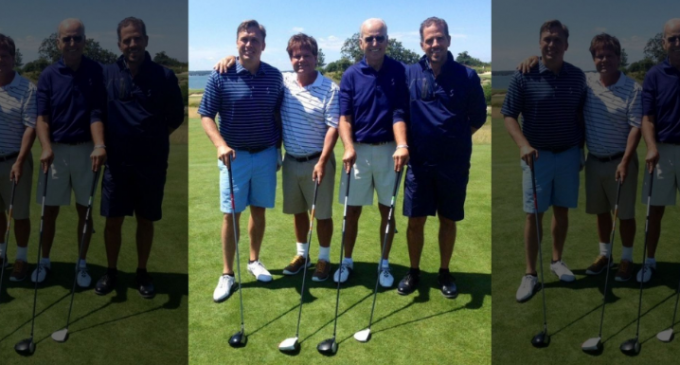 Photo Surfaces: Joe, Hunter Biden Golf with Ukraine Energy Company Board Member