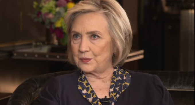 Hillary Clinton Threatens America With 2020 Run:  “I’ll Never Say Never”